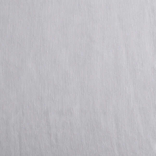 Aspen White Grommet Solid Faux Linen 50 x 96-Inch Sheer Curtain, image 5