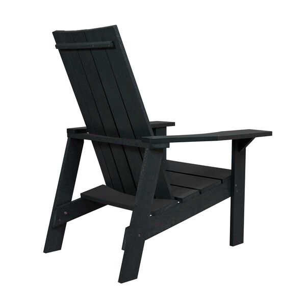 Capterra Casual Onyx Outdoor Flatback Adirondack Chair, image 8