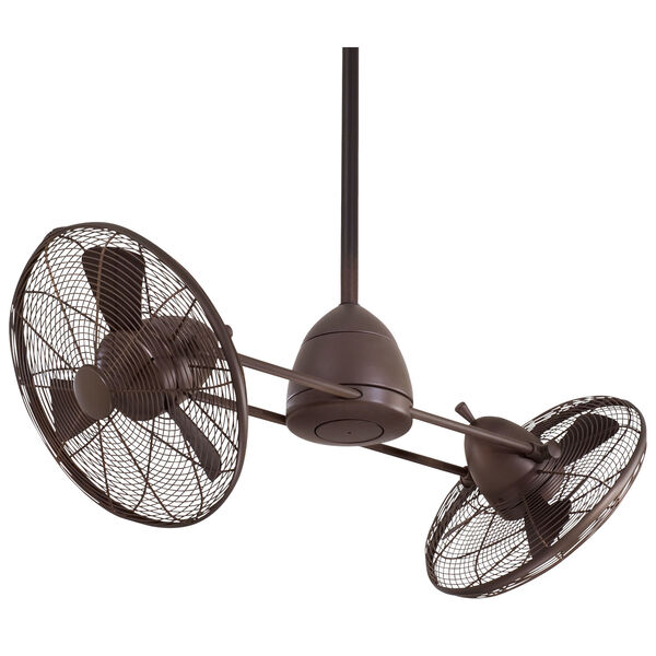 Gyro Oil Rubbed Bronze 42-Inch LED Outdoor Ceiling Fan, image 1