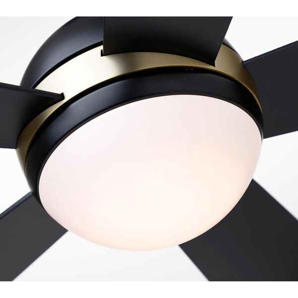 Barbebque Black with Satin Gold Accents LED Astor Ceiling Fan, image 5