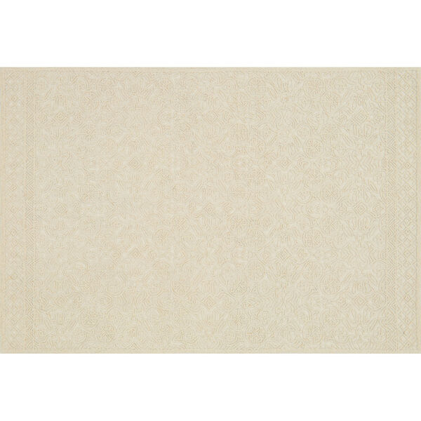 Crafted by Loloi Glendale Ivory Rectangle: 3 Ft. 6 In. x 5 Ft. 6 In. Rug, image 1