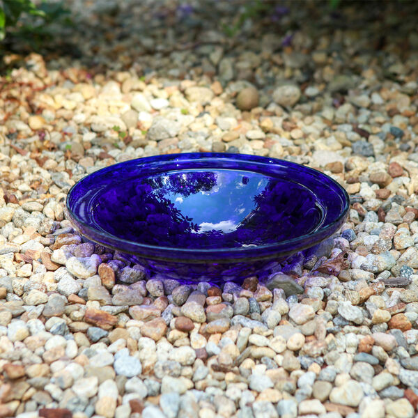 Crackle Bowl - Cobalt Blue, image 3