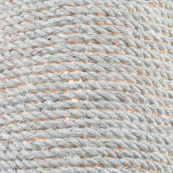 Air Loom Washed White One-Light Mini-Pendant, image 4