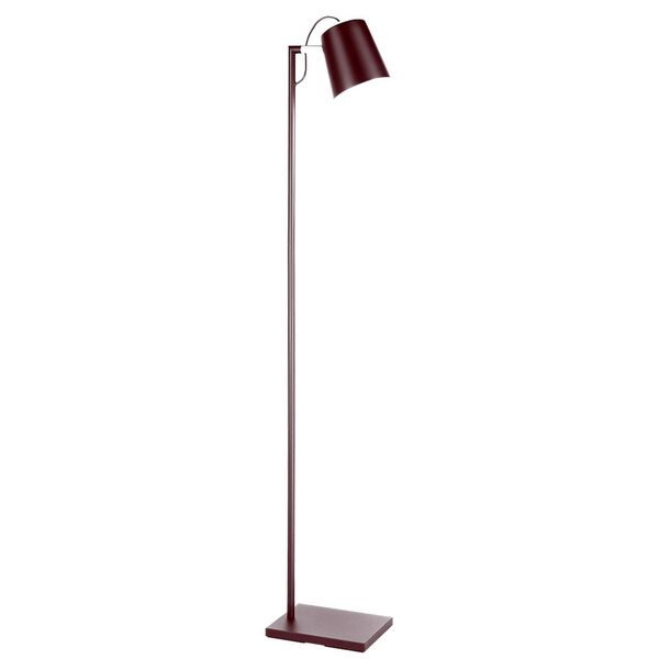 Lacey Structured Black One-Light Floor Lamp, image 1