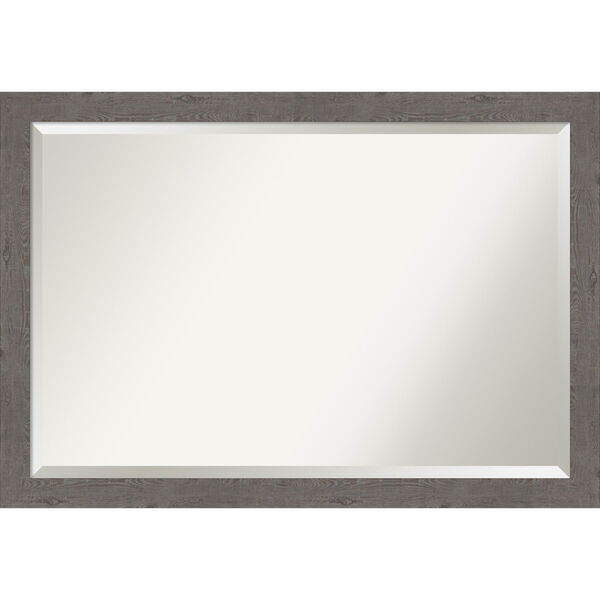 Gray 39W X 27H-Inch Bathroom Vanity Wall Mirror, image 1