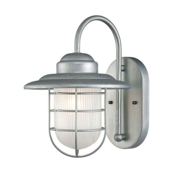 Lex Galvanized One-Light Outdoor Wall Sconce, image 1