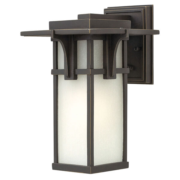 Manhattan Oil Rubbed Bronze One-Light Outdoor Lantern, image 1