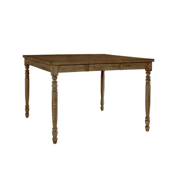 Savannah Court Antique Oak Counter Table - White (Chairs sold separately), image 2