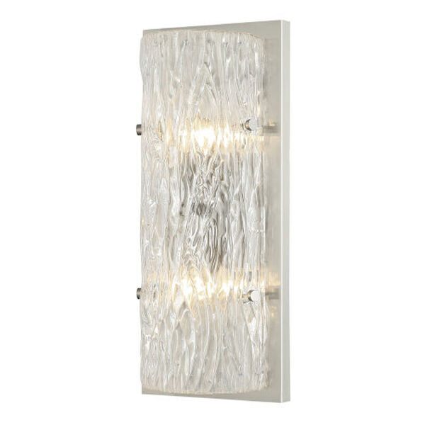 Morgan Brushed Nickel Two-Light Wall Sconce, image 2