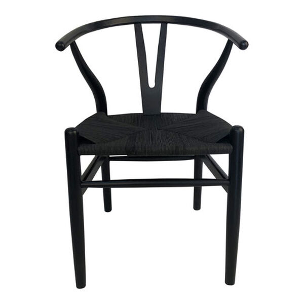 Ventana Black Dining Chair, Set of Two, image 1