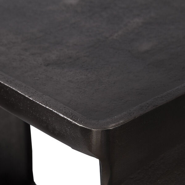 Derwent Dark Antique Nickel Side Table, image 4