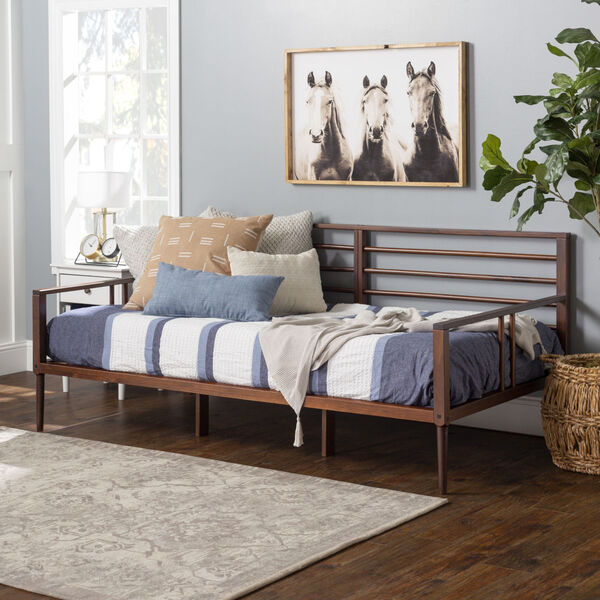 Walnut Spindle Daybed, image 3