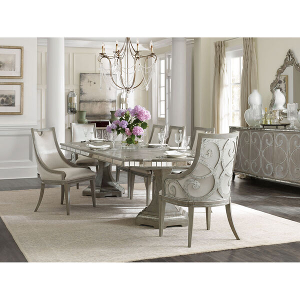 Sanctuary Rectangle Dining Table with Two 20-Inch Leaves, image 2