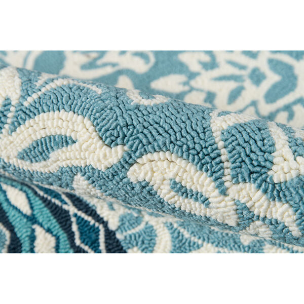 Under A Loggia Rokeby Road Blue Rectangular: 3 Ft. 9 In. x 5 Ft. 9 In. Rug, image 5