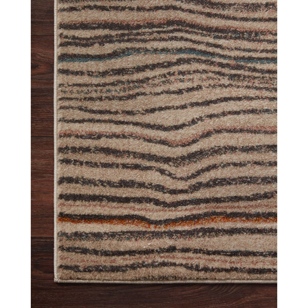 Chalos Sand and Black 2 Ft. 3 In. x 10 Ft. Area Rug, image 4