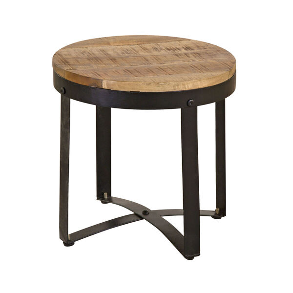 Craighorn Natural Mango Wood 19-Inch Accent Table, image 1