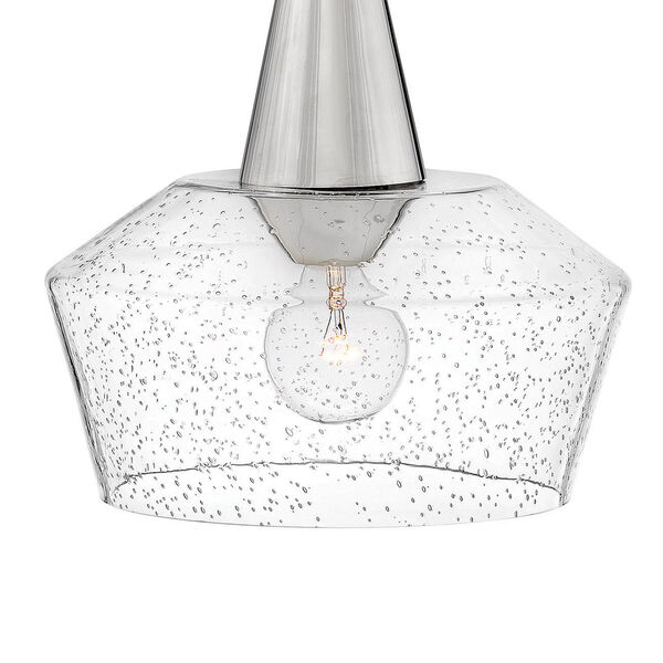 Bette Polished Nickel 13-Inch One-Light Pendant, image 3