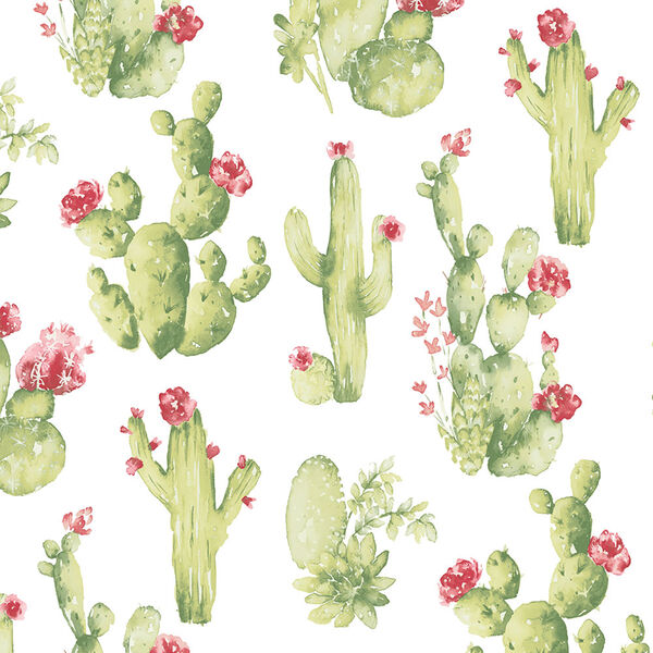 Cactus Wallpaper - SAMPLE SWATCH ONLY, image 1