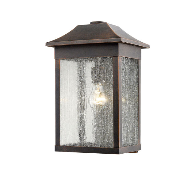 Morgan Rust 16-Inch One-Light Outdoor Wall Sconce, image 1