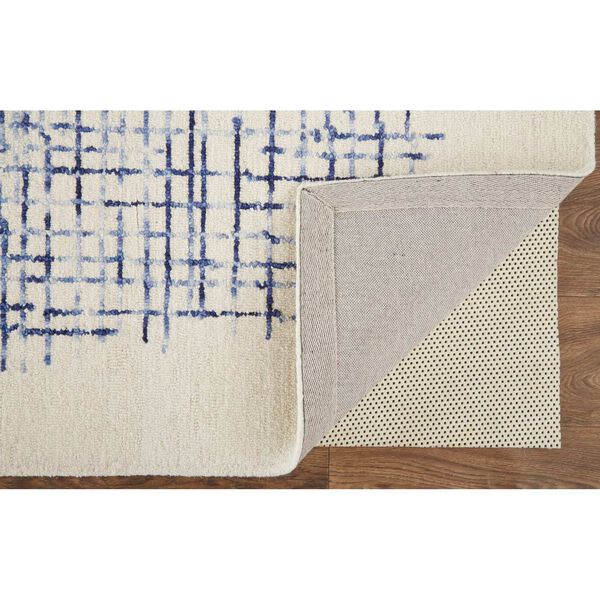 Maddox Ivory Blue Rectangular 3 Ft. 6 In. x 5 Ft. 6 In. Area Rug, image 6