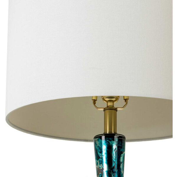 Versailles Brass One-Light Table Lamp, image 4
