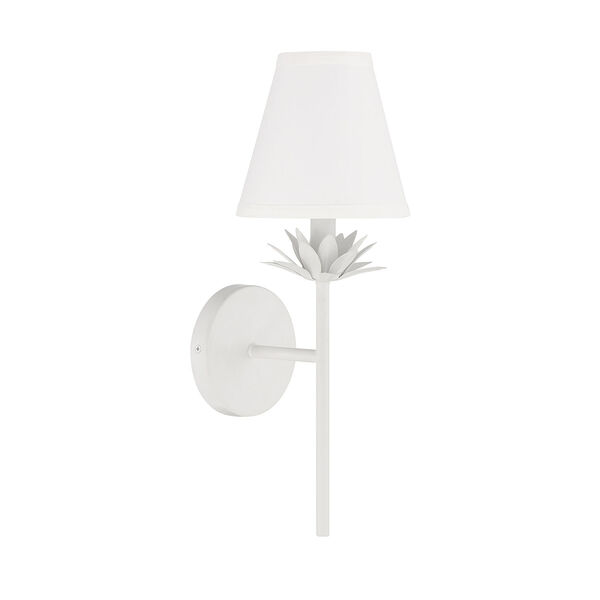 Lowry White 17-Inch One-Light Wall Sconce, image 2