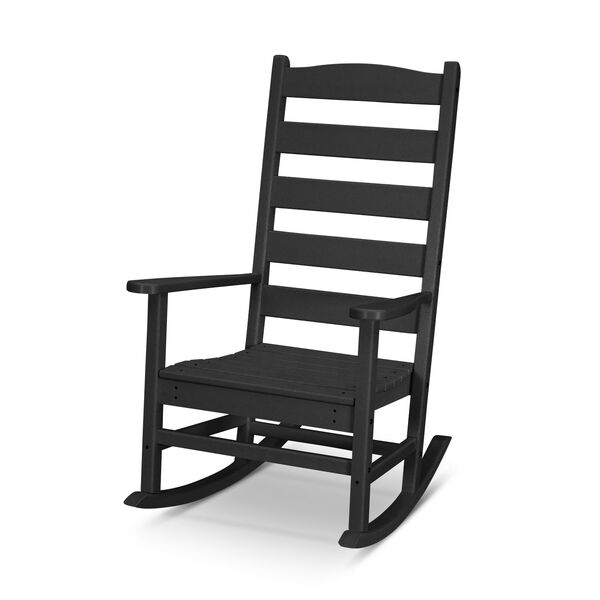 Shaker Black Porch Rocking Chair, image 1