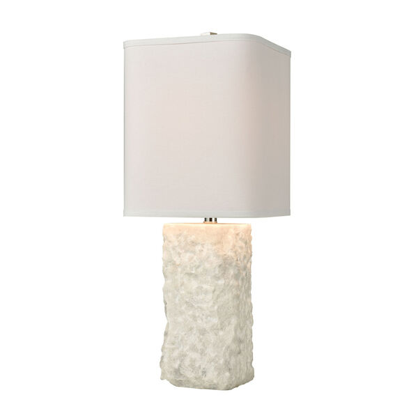 Shivered Stone White One-Light Table Lamp, image 3