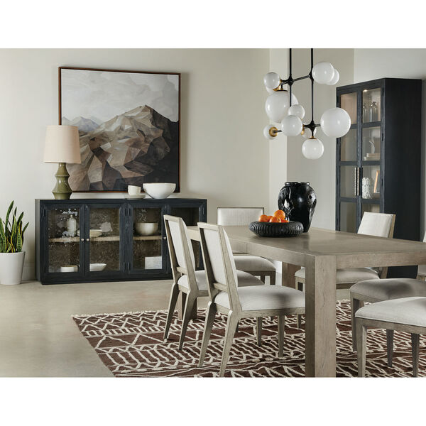 Linville Falls Smoked Gray North Fork Rectangle Dining Table, image 3