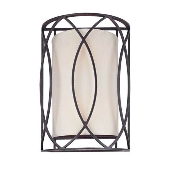 Coco Dark Bronze Two-Light Wall Sconce, image 1