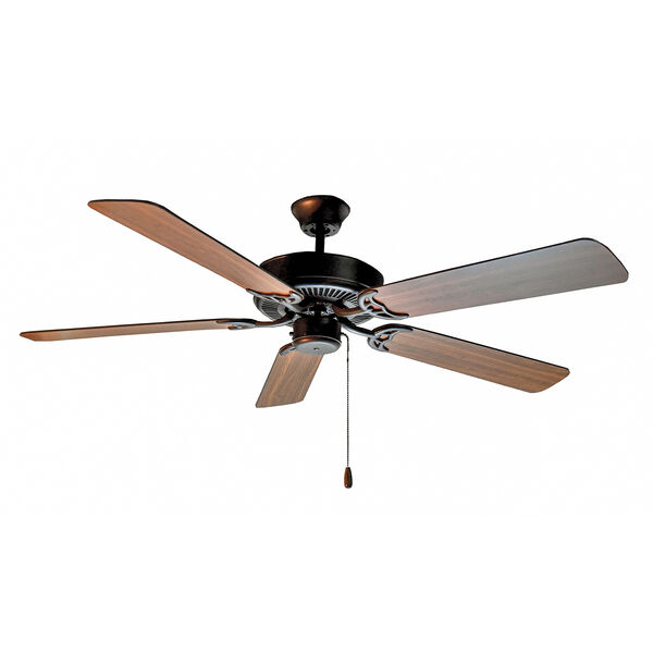 Basic-Max Oil Rubbed Bronze, Walnut, and Pecan 52-Inch Ceiling Fan, image 1