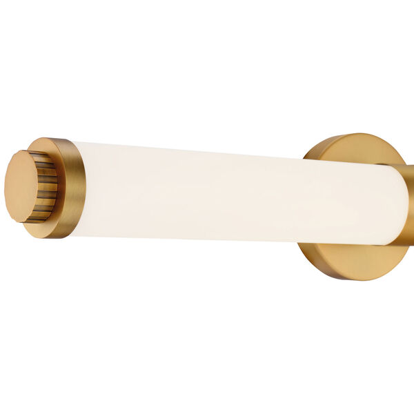 Aqua Brushed Gold 25-Inch LED Wall Sconce, image 5