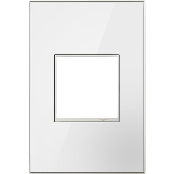 White Mirror 1-Gang Wall Plate, image 1