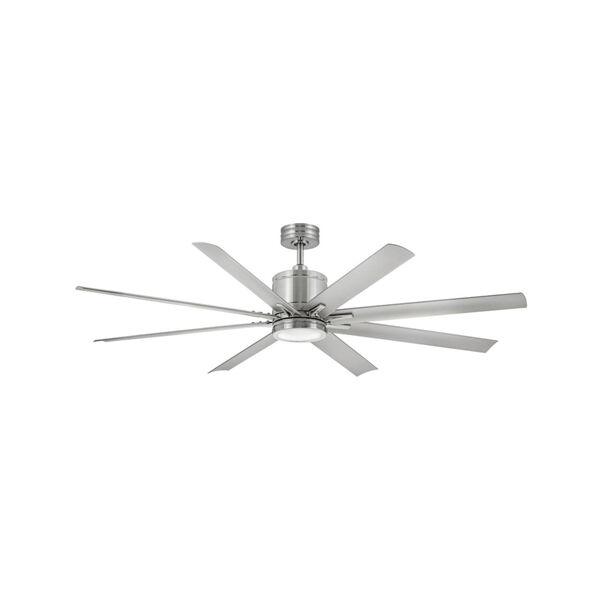 Vantage Brushed Nickel LED 66-Inch Ceiling Fan, image 1