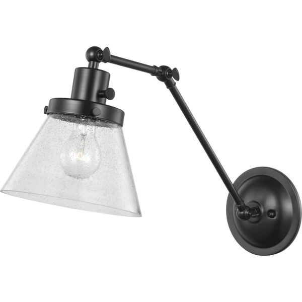 Hinton Black Eight-Inch One-Light ADA Wall Sconce, image 3