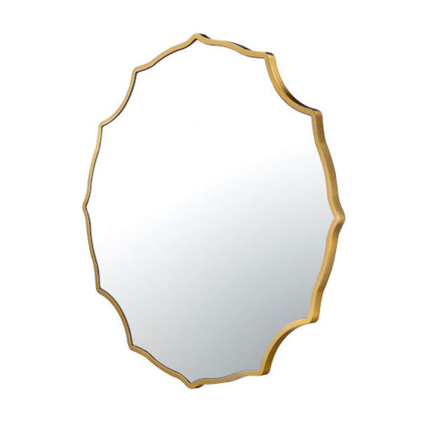 Not Baroque - en Gold 40-Inch Wall Mirror, image 2