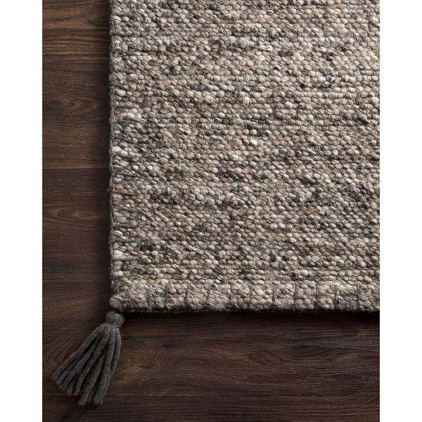 Crafted by Loloi Oakdell Grey Rectangle: 2 Ft. 3 In. x 3 Ft. 9 In. Rug, image 2