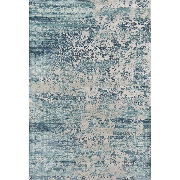 Genevieve Blue Rectangular: 7 Ft. 9 In. x 9 Ft. 10 In. Rug, image 1