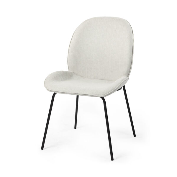 Inala White Dining Chair, image 1