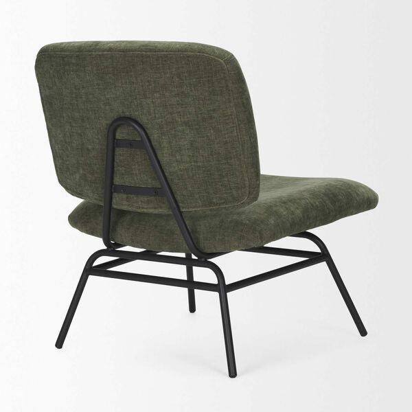 Nora Forest Green Fabric Accent Chair, image 6
