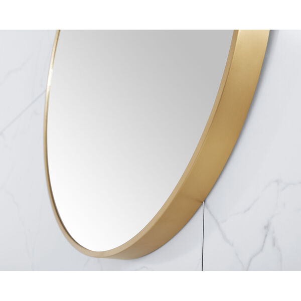 Avon Brushed Gold 24-Inch Mirror, image 5