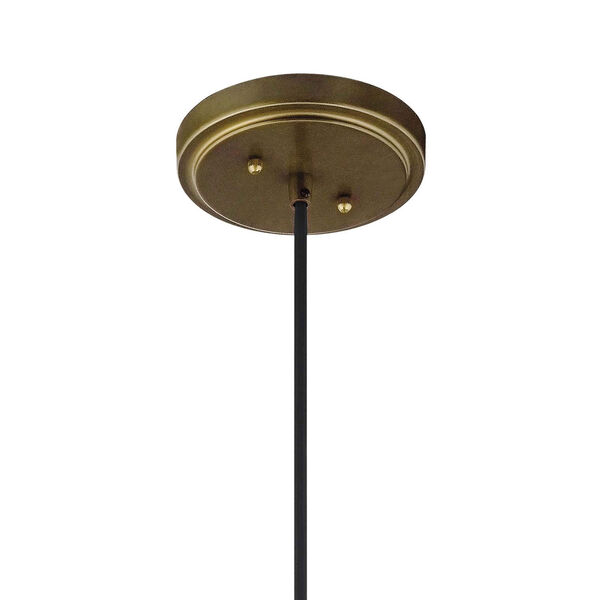 Zailey Natural Brass 13-Inch One-Light Pendant, image 2