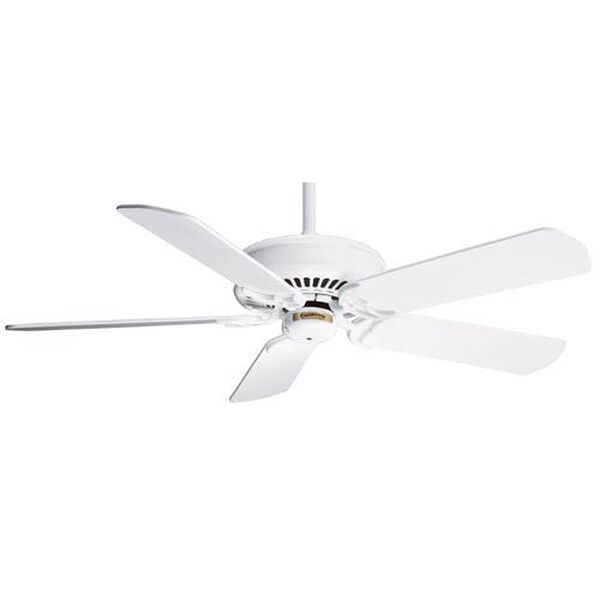 Panama DC Snow White 54-Inch Energy Star Ceiling Fan, image 1