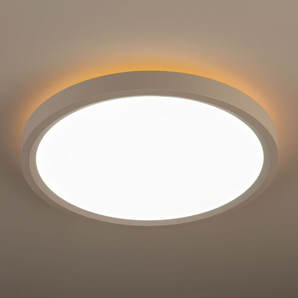 Smart White LED Flush Mount, image 4