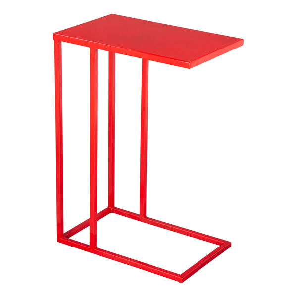 Atom Red Side Table, image 1