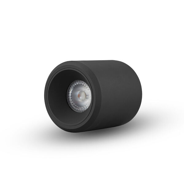Node Black 20W Round LED Flush Mounted Downlight, image 3