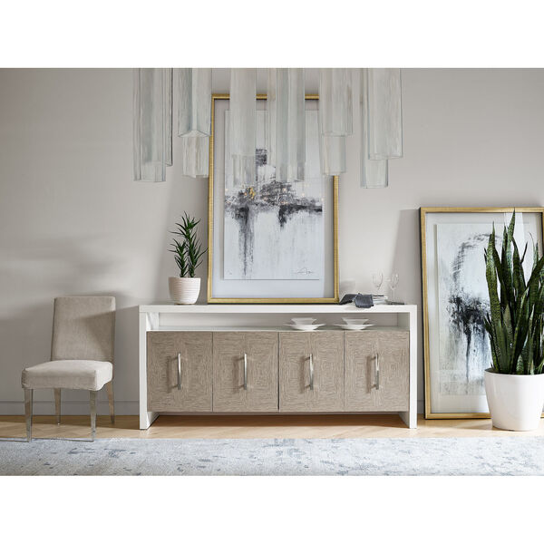 Porter Beige and White Sideboard, image 4