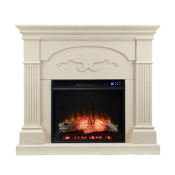 Sicilian Ivory Electric Fireplace, image 2