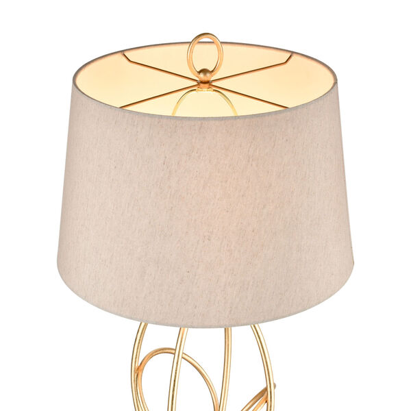 Morely Gold Leaf 64-Inch One-Light Floor Lamp, image 3