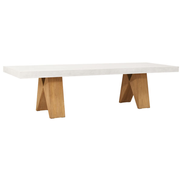 Perpetual Clip Dining Table in Ebony White , image 1